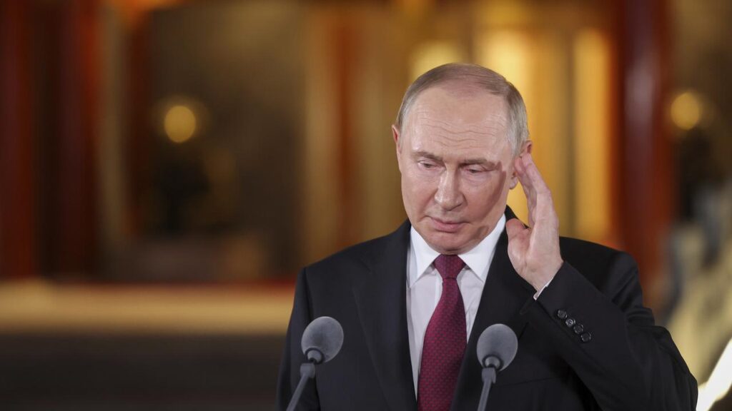 “There is a certain light at the end of the tunnel,” Russian President Vladimir Putin says.