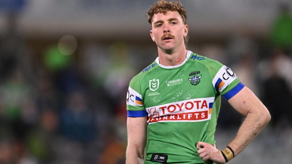 Jed Stuart and his fellow young Raiders will have to regroup after a shattering finals initiation.
