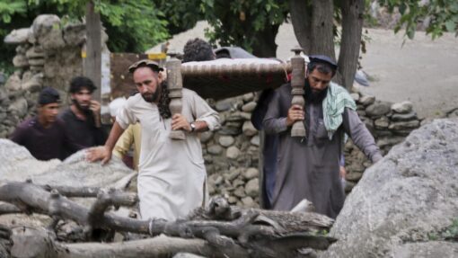 APTOPIX Afghanistan Earthquake