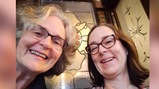 JULIE WEBB-PULLMAN AND HER DAUGHTER BIANCA