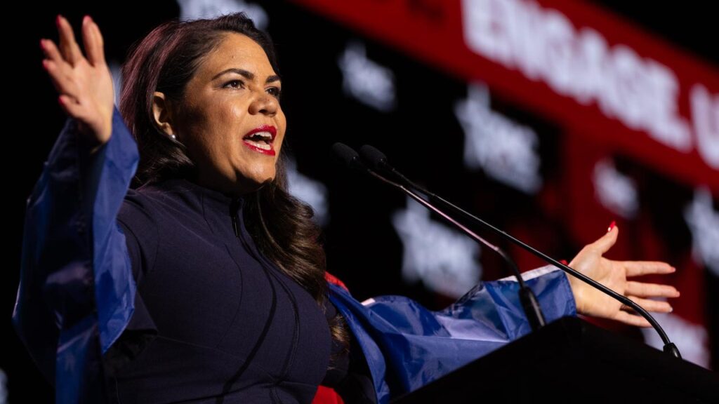 Controversial backbencher Jacinta Nampijinpa Price spoke in praise of slain American Charlie Kirk.