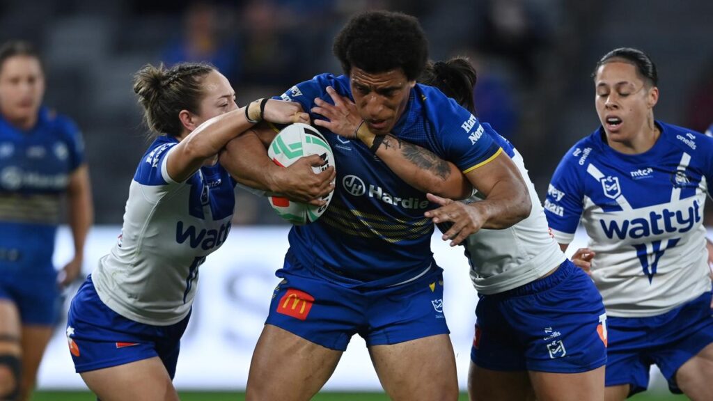 There was no stopping Elsie Albert, whose second-half try helped the Eels to a comfortable win. 
