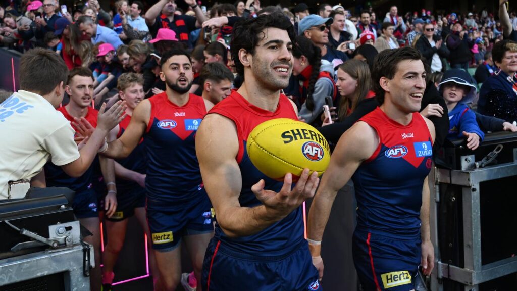 Christian Petracca may have run out in Demons colours for the final time.
