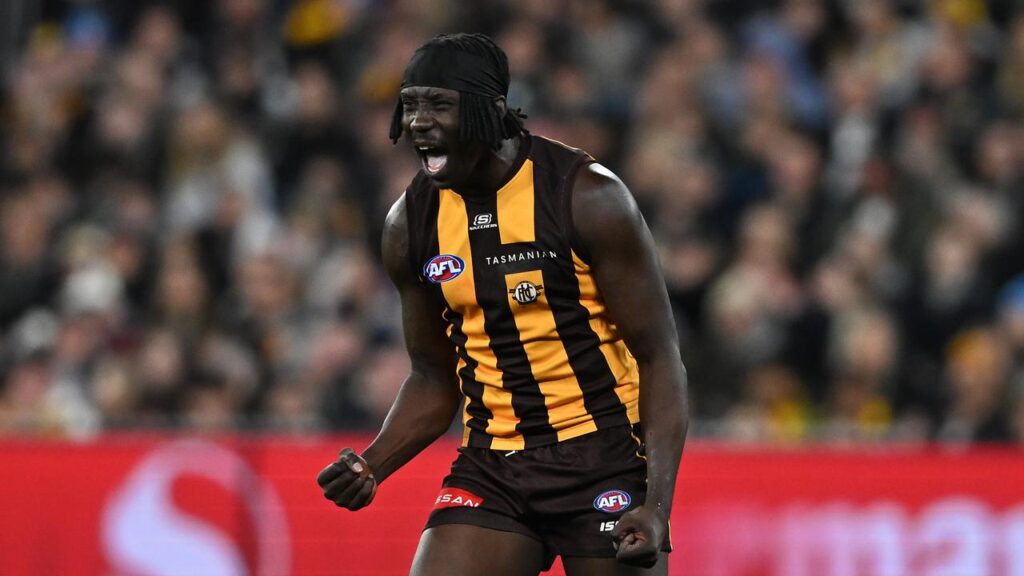 Mabior Chol says his heroics against GWS have helped him believe in himself.