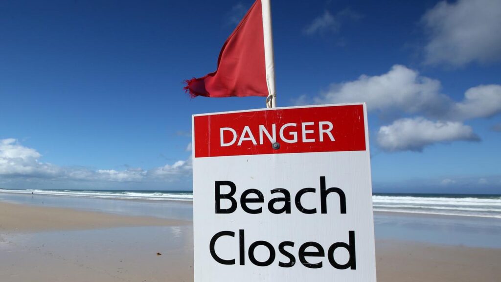 Police have closed Sydney’s northern beaches after a man was fatally attacked by a shark.
