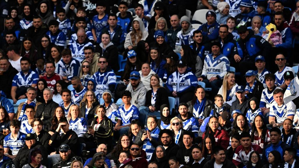 Bulldogs fans may be doing their club a huge injustice by turning up in big numbers against Penrith.