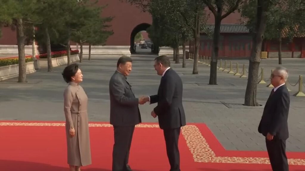 The furore over the presence of ex-Victorian Labor premier Daniel Andrews in China continues.