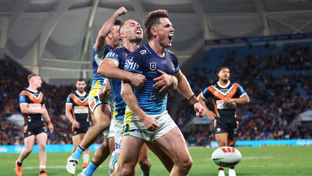Kieran Foran has enjoyed ending his NRL career in stunning fashion on the Gold Coast.
