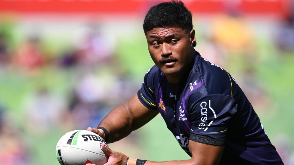 Stefano Utoikamanu is keen to intimidate the Broncos from the start of the NRL grand final.
