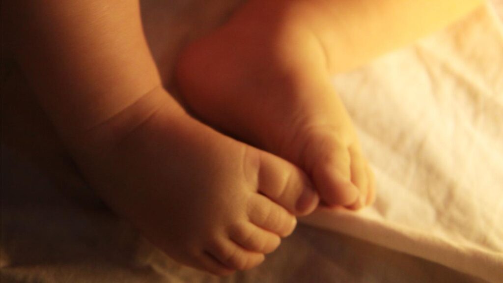 A five-day-old baby died in hospital after a string of problems before and after his birth.
