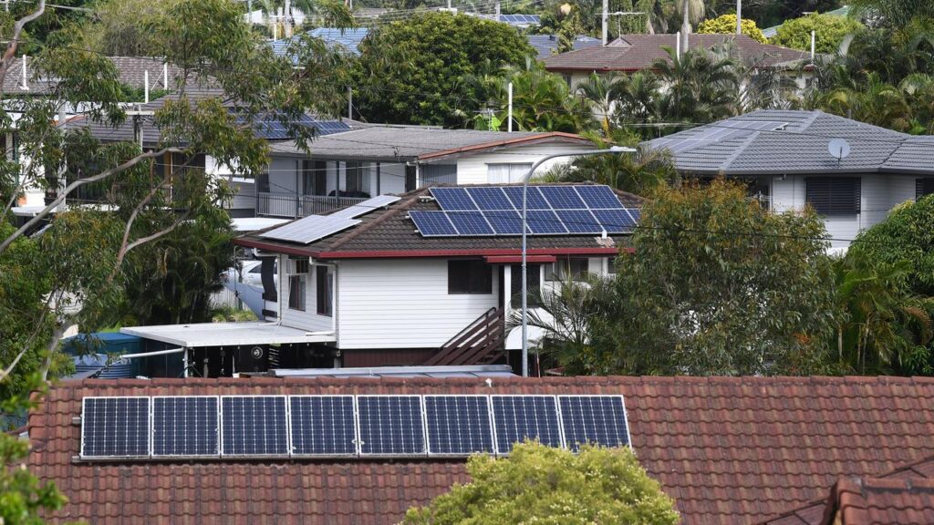Solar panels, both on houses and in farms, are a huge part of Australia’s energy future.