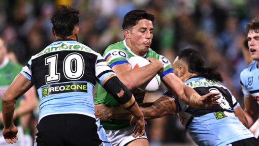 NRL RAIDERS SHARKS