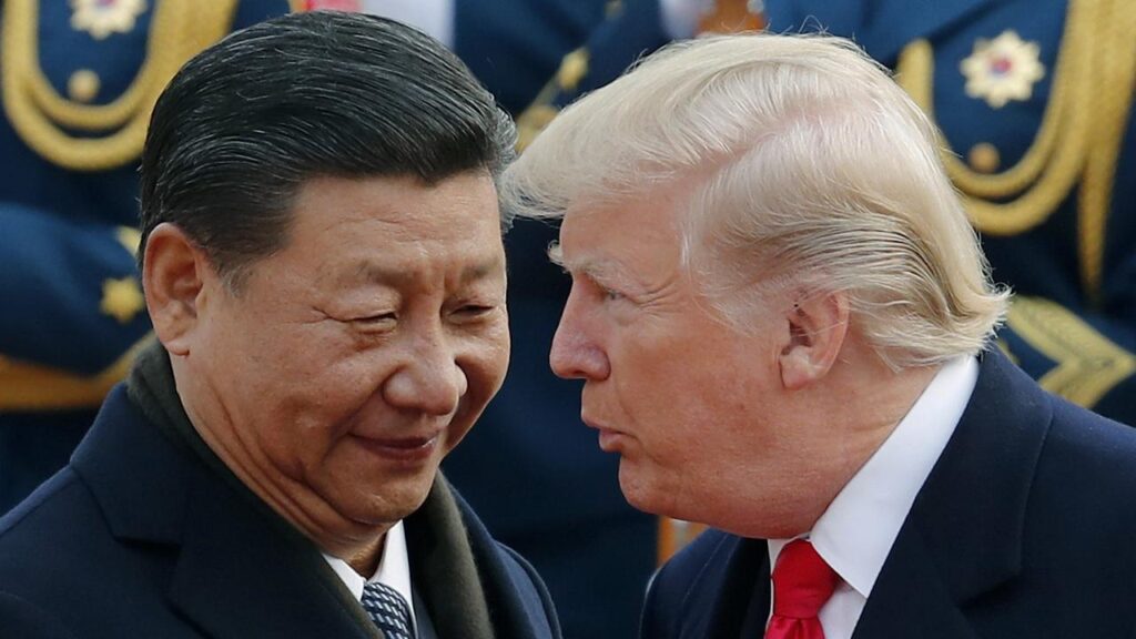 President Donald Trump says Chinese President Xi Jinping will visit the US “at an appropriate time”.