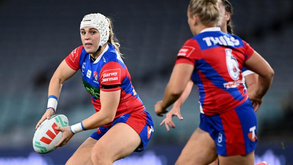 Jesse Southwell scored twice to help Newcastle beat Gold Coast in the NRLW.