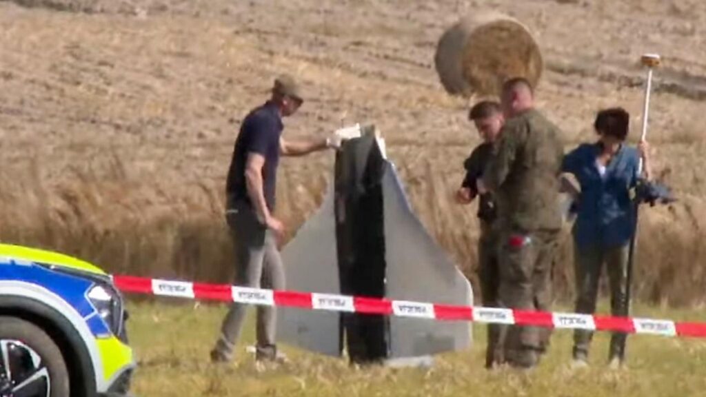 Polish authorities are examining suspected Russian drones that landed in the country’s southeast.
