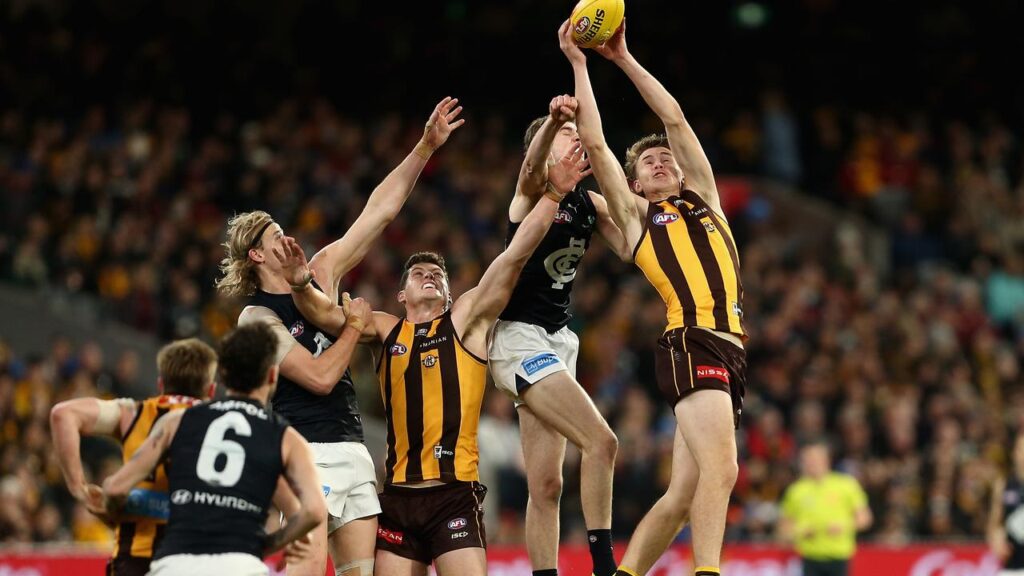 Hawthorn could face a tough decision over young forward Calsher Dear.
