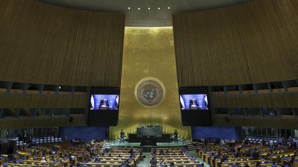Israeli Prime Minister Benjamin Netanyahu heads to New York to give his own address on Friday.
