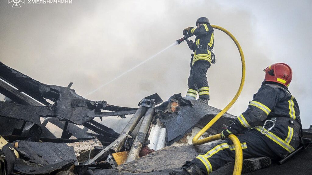 Russia launched more than 500 drones and dozens of missiles at Ukraine overnight.
