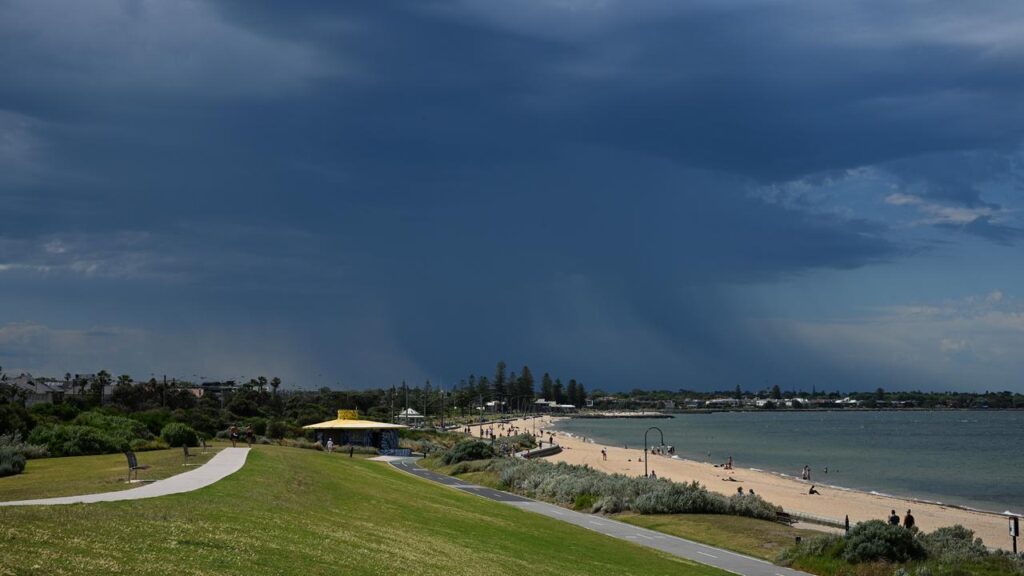 One of three men who raped a woman on Melbourne’s Elwood Beach in 1988 has been jailed.
