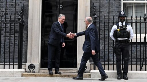 ANTHONY ALBANESE UK VISIT