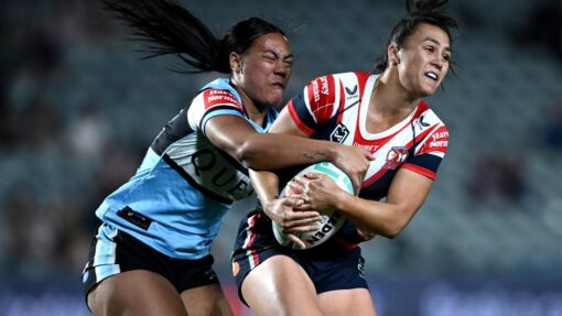 NRLW ROOSTERS SHARKS
