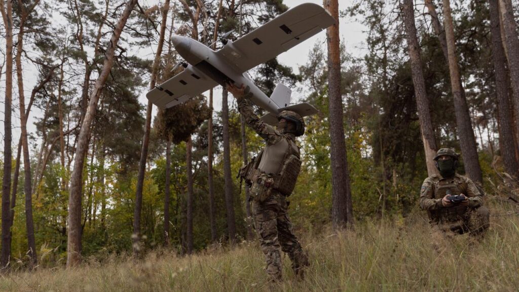 Drones play a major role in the war in Ukraine conflict, used by both Ukrainian and Russian forces.
