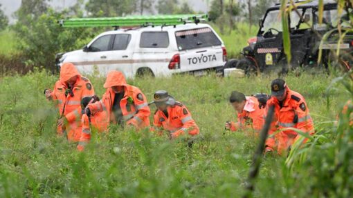TRACTOR DEATH SCENE QLD