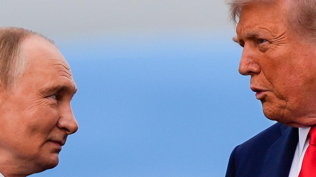 US President Donald Trump is speaking with Russian President Vladimir Putin about the Ukraine war.