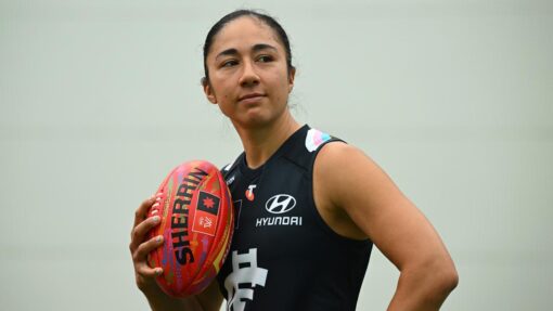 AFLW PRIDE ROUND MEDIA OP