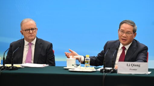 PM tight-lipped on talks with China over flare incident ANTHONY ALBANESE CHINA VISIT