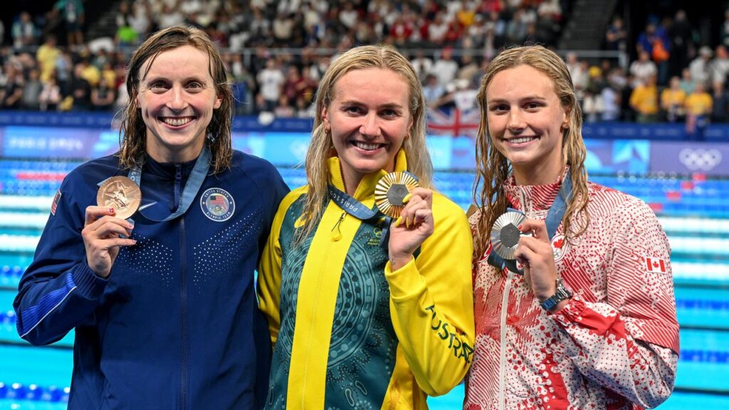 Winning swimming’s “race of the century” in Paris sealed Ariarne Titmus’ Olympic legend status. 
