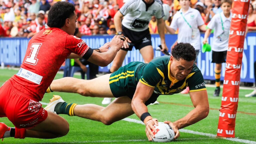 Xavier Coates is out of the Kangaroo tour after being injured in Melbourne’s grand final loss.
