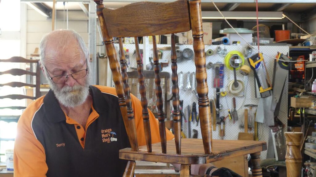 Retired policeman Terry Betts says it is harder to slip through the cracks in a regional community.