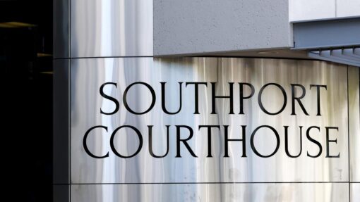 Dad 'trying to protect children' before fatal crash SOUTHPORT COURT STOCK