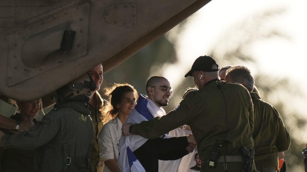 Maxim Herkin is one of the remaining 20 Israeli hostages who returned home as part of peace plans.