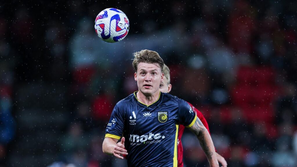 James McGarry, who won a title with the Mariners in 2023, is back in the A-League with the Roar.