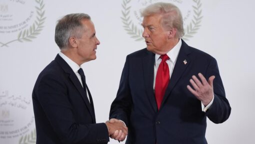 Trump cancels trade talks with Canada over tariffs ad Trump Mideast Wars Gaza