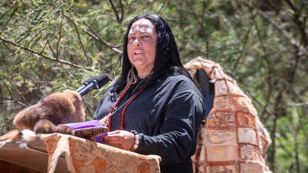 Australia is at a time when Indigenous and non-Indigenous relations are reset, Ngarra Murray says.