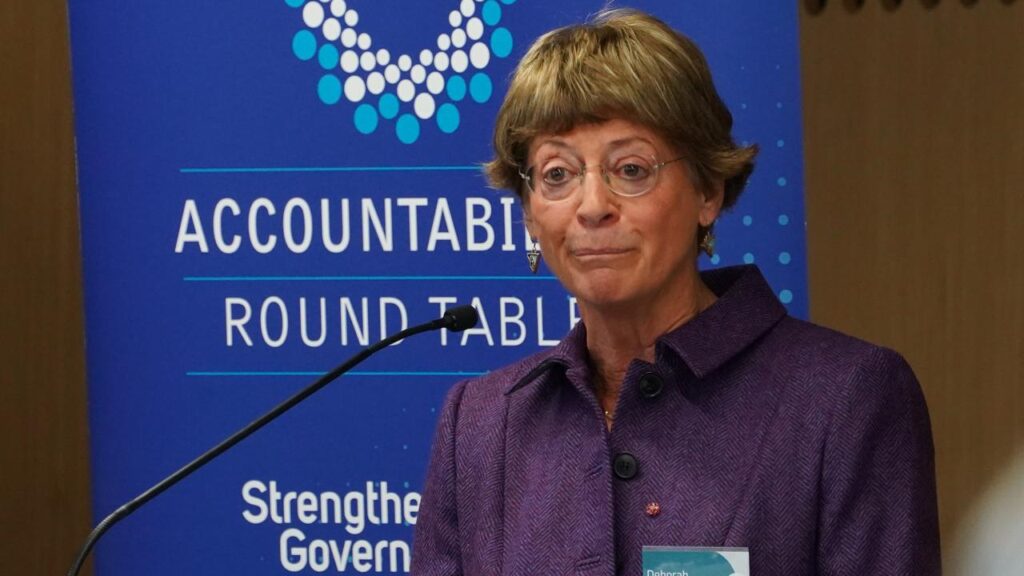 Former Victorian ombudsman Deborah Glass says ministerial staff remain unaccountable.