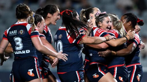 NRLW ROOSTERS SHARKS