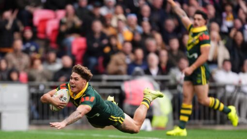 'Pure X-factor': Cleary hails the Roos' historic freak APTOPIX Britain Australia Rugby