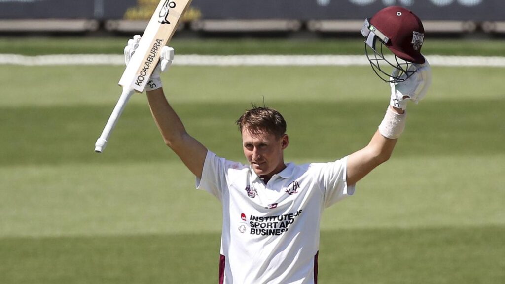 Marnus Labuschagne has continued his blazing start to the Sheffield Shield season with another ton.