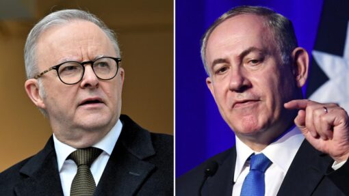 BENJAMIN NETANYAHU ANTHONY ALBANESE