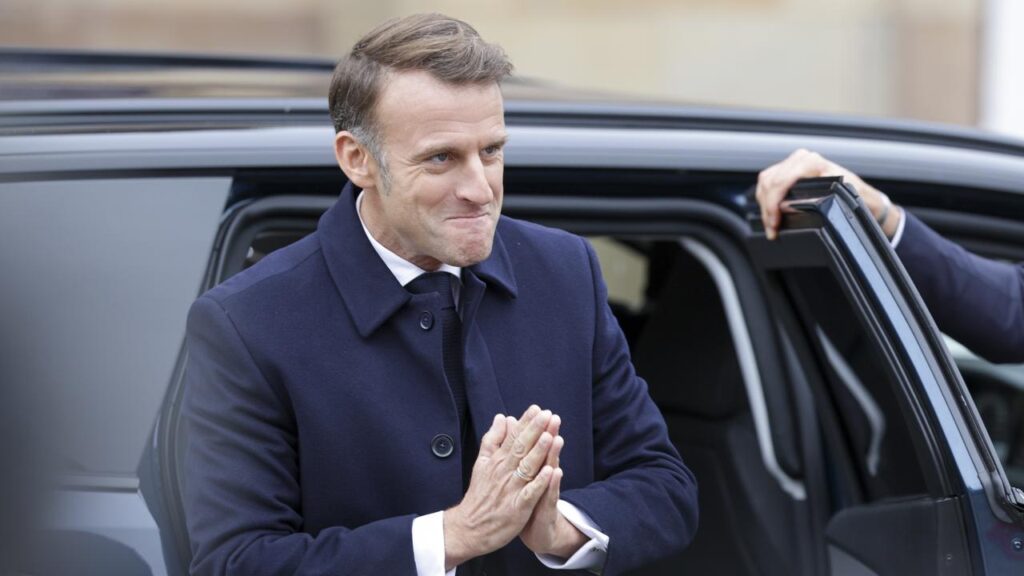 France’s President Emmanuel Macron is praying for a miracle to sort out French politics.

