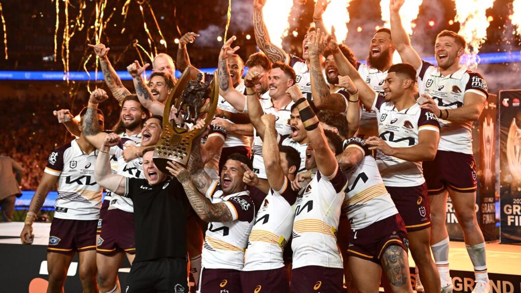 Seeing the Broncos lifting the Provan-Summons trophy was a tough watch for Nathan Cleary.