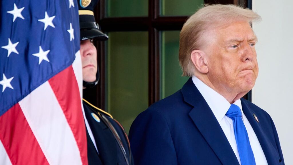 Donald Trump wasn’t happy with Ontario’s anti-tariff advertisement that ran during the World Series.