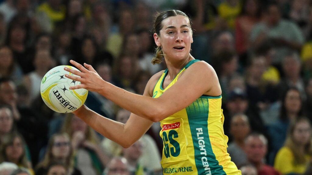 Sophie Garbin has scored 29 goals but it wasn’t enough for Australia to win game four against NZ.