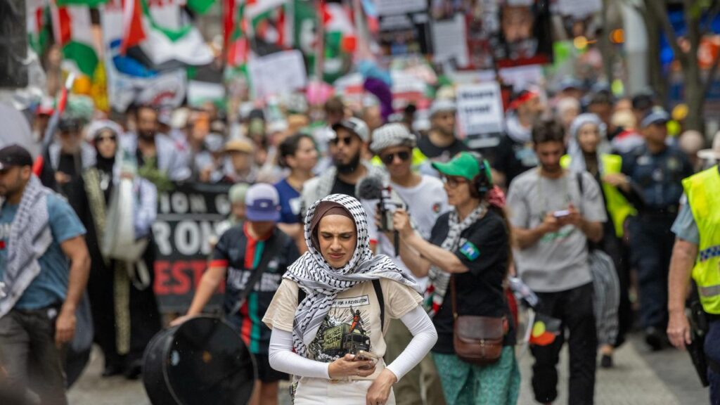A court has found anti-protest laws wrongly burdened people’s freedom of communication.