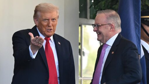 Trump shadow looms large as PM scales regional summits ANTHONY ALBANESE US VISIT