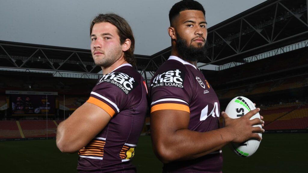 Broncos duo Pat Carrigan and Payne Haas have been the club’s best forwards of the 2020s.
